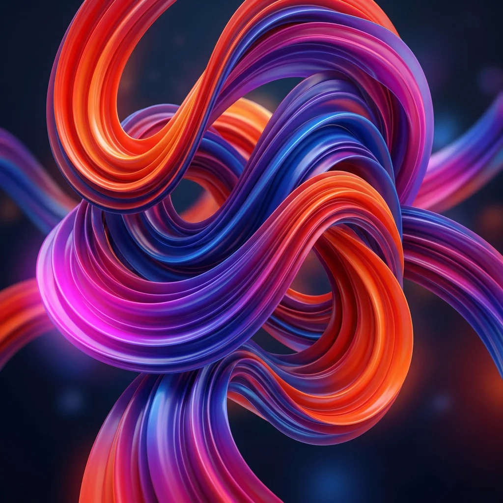 GrowthBait 3D Sculptural Ribbon